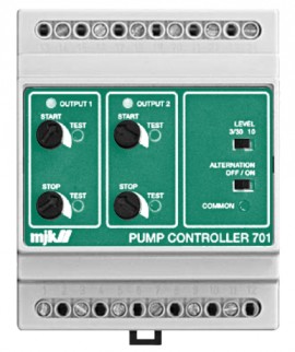 MJK 209855 701 Pump Controller with 2100 pressure transmitter, 4 to 20 mA input, 0 to 10'-