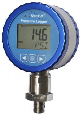 Monarch 5396-0376 Track-It Pressure/Temperature Data Logger with LCD, 5800 psig-