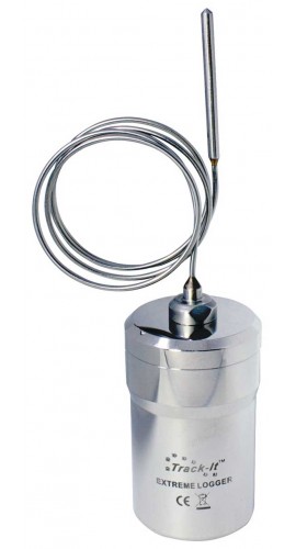 Monarch 5396-1106 Track-It Extreme Temperature Data Logger with 22" Bendable Probe, -58 to 302&amp;deg;F-