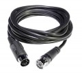 Monarch 6180-025 DIN Output Cable for Smart Laser Sensors, 0.13" Mono Plug-