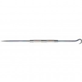 Moody Tools 51-1511 Scriber, straight and hook, 8"-