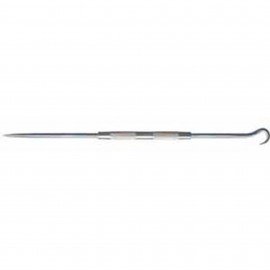 Moody Tools 51-1511 Scriber, straight and hook, 8"-