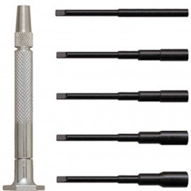 Moody Tools 55-0142 Nut Driver Set, 6-Piece, 5/64" to 5/32", interchangeable-