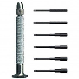Moody Tools 55-0185 Metric Nut Driver Set, 7-piece, interchangeable-