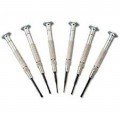 Moody Tools 57-0116 Slotted Driver Set, 6-piece, 0.025 to 0.100"-