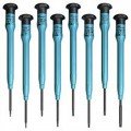 Moody Tools 58-0476 Star Screwdriver Set, esd-safe, 8-Piece-