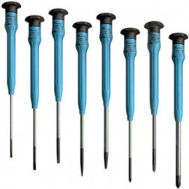 Moody Tools 58-0635 Slotted/Phillips Drivers, esd-safe, 8-piece-