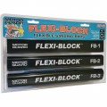 Motor Guard AP-6 Sanding Blocks, 3-pack, flexible-