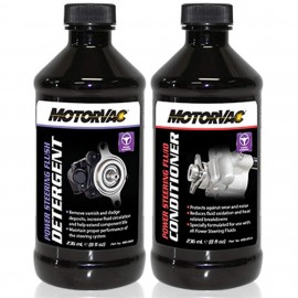 Motorvac 400-1045 SteerClean Series 2-Step Kit, 8 oz, 6-pack-