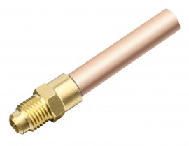 NAVAC F1046 Copper Tube Extension, &amp;frac38;&amp;quot; OD x 5&amp;#8260;16&amp;quot; ID, 5-pack-