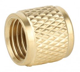 NAVAC F3005 Brass Cap with O-ring, &amp;frac14;&amp;quot; SAE, 10-pack-