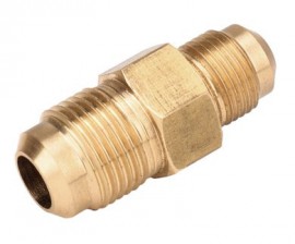 NAVAC FH1238 Flare Connector, &amp;frac12;&amp;quot; MPT to &amp;frac38;&amp;quot; MPT, 5-pack-