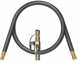 NAVAC NEVK2 Rapid Evacuation Kit with &amp;frac12; to &amp;frac14;&amp;quot; hose and core tool-