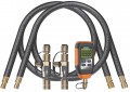 NAVAC NEVK3 Rapid Evacuation Kit with hoses, core tools, and micron gauge-