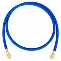 NAVAC NH5B Refrigerant Charging Hose with &amp;frac14;&amp;quot; SAE fittings, 5&#039;, blue-