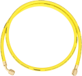 NAVAC NH5Y 5' Yellow Refrigerant Hose with &amp;frac14;&amp;quot; SAE, 45&amp;deg;-