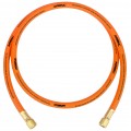NAVAC NHR38AA Big Boy Refrigerant Recovery Hose with &amp;frac14;&amp;quot; fittings and &amp;frac38;&amp;quot; diameter, 6&#039;, orange-