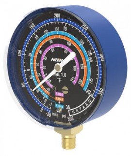 NAVAC NMH15L Manifold Head for R134a, R404A, R410A, low side-