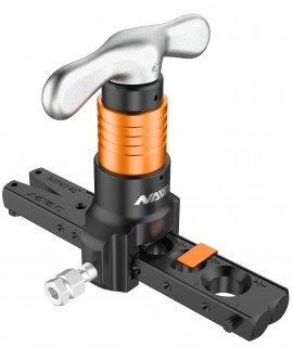 NAVAC NTF67D Hand or Drill Powered Flaring Tool, 3/16&amp;quot;, 1/4&amp;quot;, 1/2&amp;quot;, 3/8&amp;quot;, 1/2&amp;quot;, 5/8&amp;quot;, 3/4&amp;quot; OD-