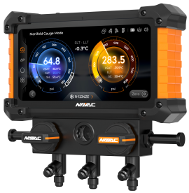 NAVAC NX1G NEXUS 2 Digital Manifold Gauge, bluetooth, A2L, myNAVAC App-