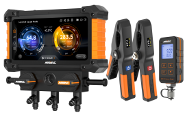 NAVAC NX1GV NEXUS 2 Digital Manifold Gauge Kit with vacuum gauge-