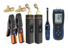 NAVAC SK2TP1 Smart Refrigerant Diagnostics Kit - Includes the R1610 Thermo-Hygrometer and R3002 Differential Pressure Manometer for FREE-