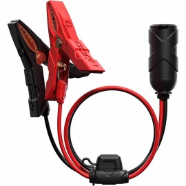 NOCO GC017 12V Plug with battery clamps, 20 A, 24"-