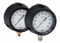 NOSHOK 700 Turret Style Stainless Steel Pressure Gauge, &amp;frac12;&amp;quot; NPT, 0 to 400 psi-