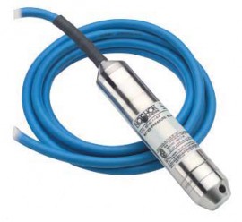NOSHOK 627-25-1-1-N-5 Intrinsically Safe Submersible Liquid Level Transmitter, 0 to 25 psig (57.7' H<sub>2</sub>O)-