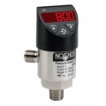 NOSHOK 800 Electronic Indicating Pressure Transmitter/Switch, &amp;frac14;&amp;quot; NPT male, -14.5 to 100 psig-