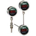 NOSHOK 822-1-0--58/392-025-2 822 Series Digital Temperature Indicator with bottom connection, -58 to 392&amp;deg;F, 2.5&amp;quot;-