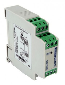 NOVUS TxIsoRail DIN Rail Isolated Temperature Transmitter, 0 to 10 V DC out-