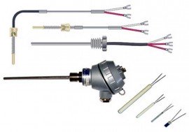 NOVUS 8830007300 RTD Sensor, 6 x 250 mm, &amp;frac12; BSP-