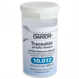 OAKTON 00655-34 Traceable One-Shot Single-Use pH Buffer Solution, pH 10.012, 6-pack-