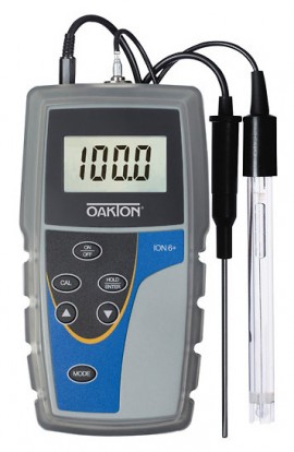 OAKTON ION 6+ pH/Ion Meter with Calibration-