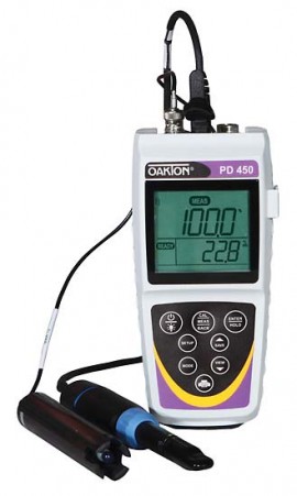 OAKTON PD 450 pH/RDO Meter and Probe with Calibration-