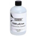 OAKTON WD-00653-15 Conductivity Standard Solution, 1500&amp;micro;, 500mL Pint Bottle-