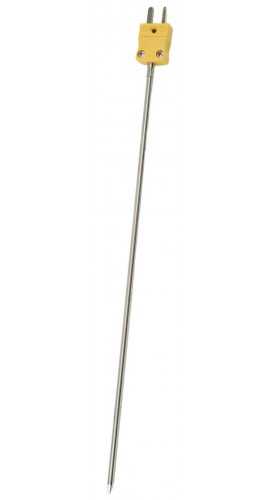 OAKTON WD-08117-40 Digi-Sense Type K Thermocouple, Detachable Probe, 8in-