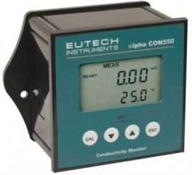 Eutech Instruments WD-19505-85 CON 550 NIST Conductivity Monitor-
