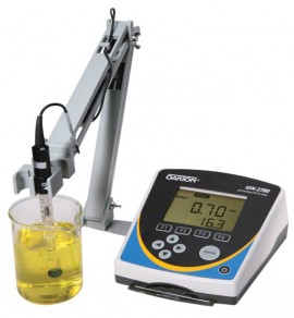 OAKTON WD-35421-01 Ion 2700 Benchtop Meter with pH Electrode, -2 to 20 pH, 0.001 to 19,999 ppm-