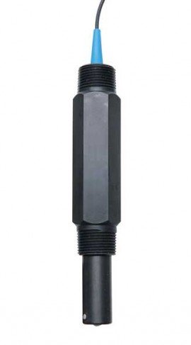 OAKTON WD-35806-20 CPVC Single-Junction Self-Cleaning Flat BNC pH Electrode, 10' Cable-