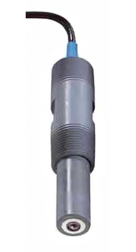 OAKTON WD-35806-22 Self-Cleaning Flat ORP Electrode, single junction, pt band sensor, 3/4" NPT M, 10' cable-