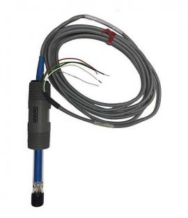 OAKTON WD-35820-25 Industrial Series Glass-Body Industrial Cell with Platinum Sensor, K = 1.0, 10' Cable-