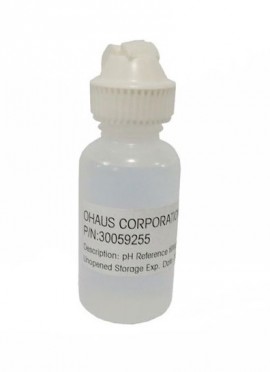 Ohaus 30059255 pH Electrolyte KCl Saturated AgCl Reference Solution, 1.01 oz-