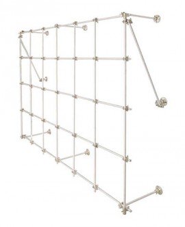 Ohaus 30392326 LabJaws Lab Frame Kit, stainless steel, 48 x 12 x 72"-