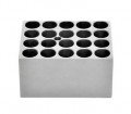 Ohaus 30400183 Module Block, 0.59&quot;, 20 vial holes-