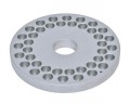 Ohaus 30500582 Uni Block Sample Holder, 0.59&quot; vials, 40 holes-