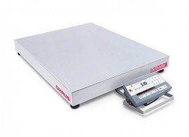 Ohaus D52P125RQV5 Defender 5000 Standard Low Profile Bench Scale, 250 lbs, 24 x 24&amp;quot; platform-