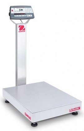 OHAUS D52P125RTX2 Defender 5000 Multifunctional Standard Bench Scale with plastic indicator, 250 x 0.01 lbs-