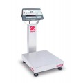 Ohaus D52P12RTR1 Defender 5000 Column-Mount Standard Bench Scale, 25 lbs, 12 x 14&amp;quot; platform-